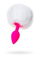 ToDo by Toyfa Sweet bunny - Анальная пробка с хвостом, 13 см (розовый)