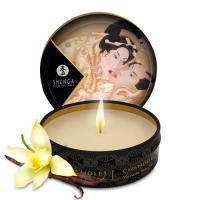 Ароматизированная массажная свечка Shunga Massage Candle, 30 мл (ваниль)