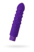 A-toys фиолетовый вибратор с шишечками - 17х3 см.
