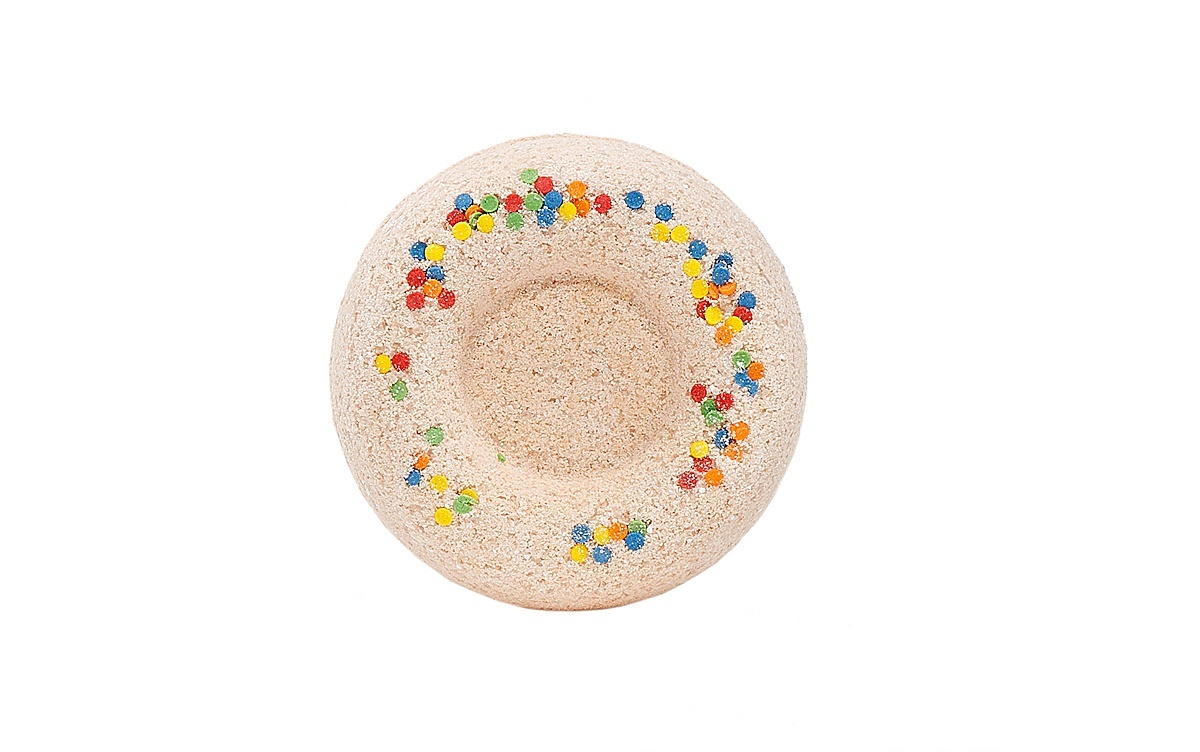 Laboratory Katrin Имбирный пончик - Бурлящий шар для ванн с приятным ароматом, 60 г