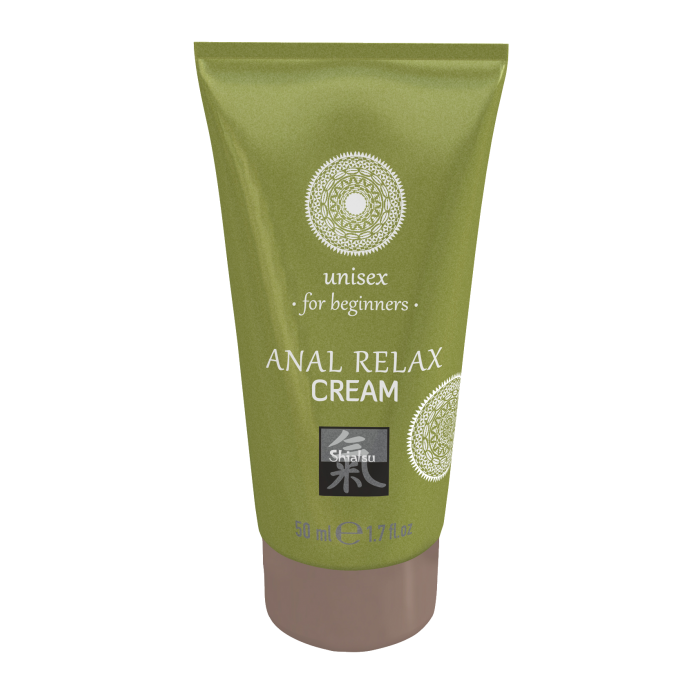 Shiatsu Anal Relax Cream unisex for beginners - Анальный крем для новичков, 50 мл - фото 1