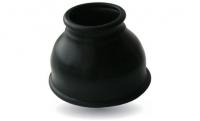 Мягкая насадка для помпы,  диаметр 3.5 см (чёрный)