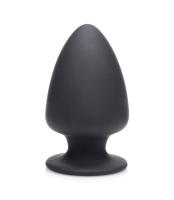 Squeeze-It - мягкая гибкая анальная пробка, S 9х5.1 см