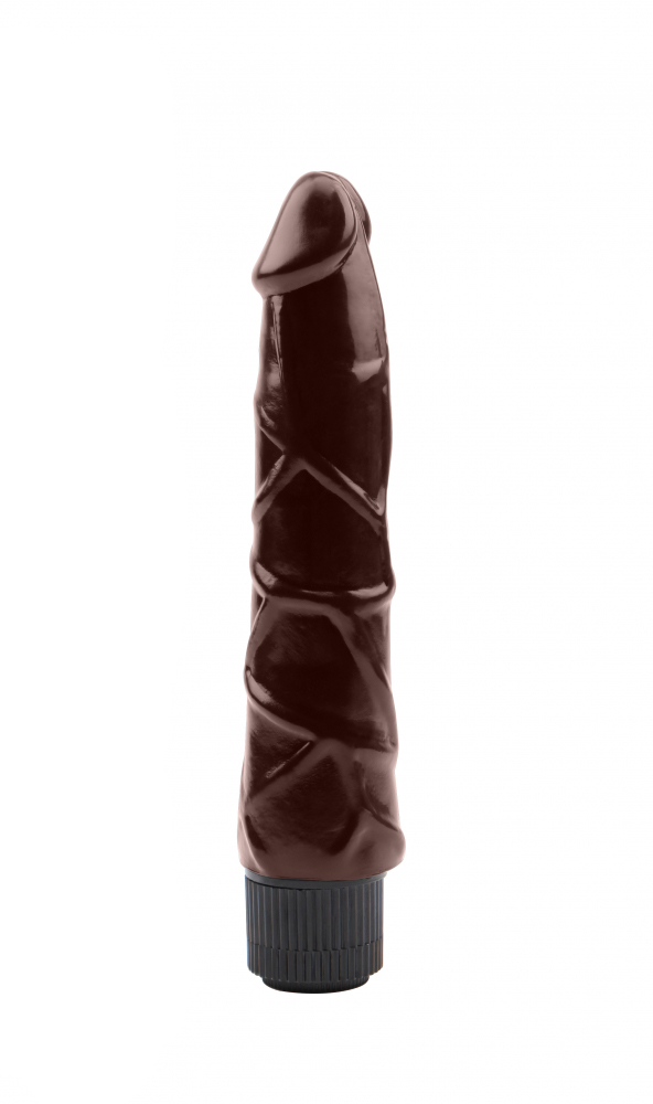 CNT Ignite vibrating Cock Brown - Реалистичный вибратор, 21,5 см (коричневый)