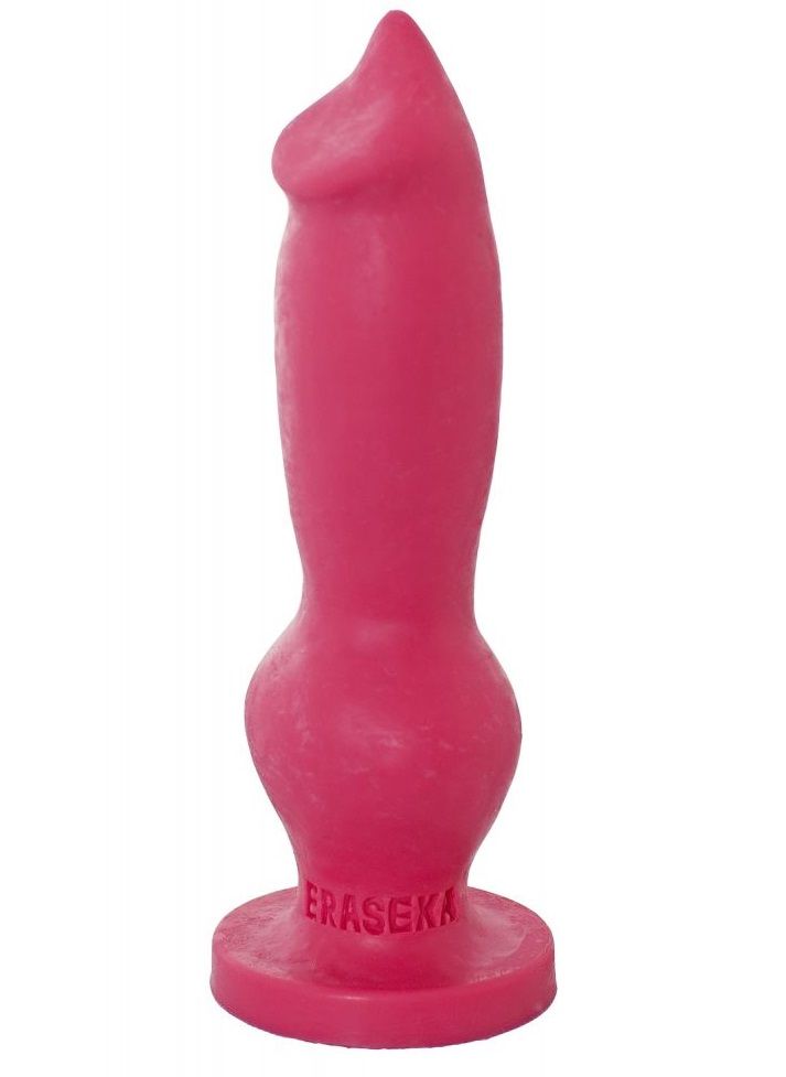 Розовый фаллос собаки  Стаффорд  - 20х6.5 см. - фото 1