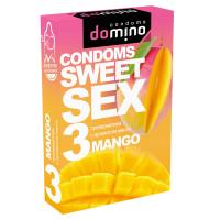 Luxe Domino Sweet Sex Mango - презервативы с ароматом манго, 3 шт.