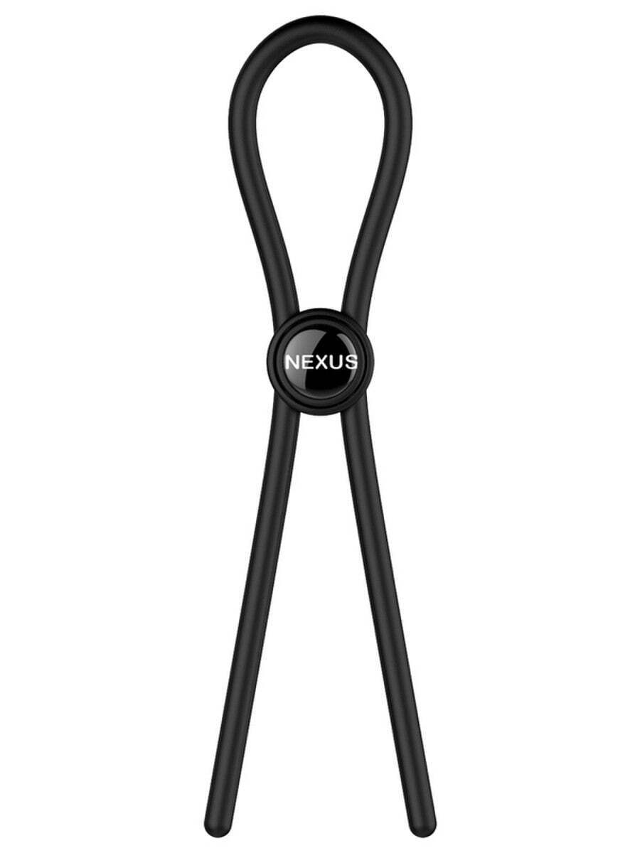 Nexus Forge - эрекционное кольцо, 30 см (чёрный)