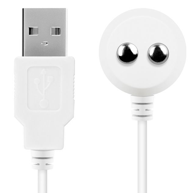 Satisfyer USB Charging Cable white кабель для зарядки для вибромассажеров Satisfyer, 110 см (белый) - фото 1