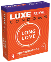 Презервативы для долгого секса Luxe  Big Box Long Love (3 шт)