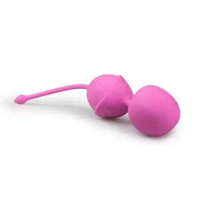 Easytoys Pink Double Vagina Balls - Вагинальные шарики, 19,5 см (розовый)