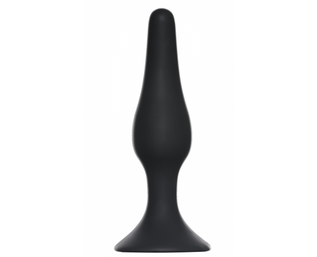 Анальная пробка Slim Anal Plug Large Black 12.5 см (чёрный) от ero-shop