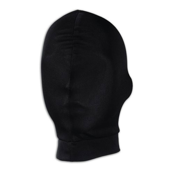 Lux Fetish - глухая чёрная маска на голову, S-M-L от ero-shop