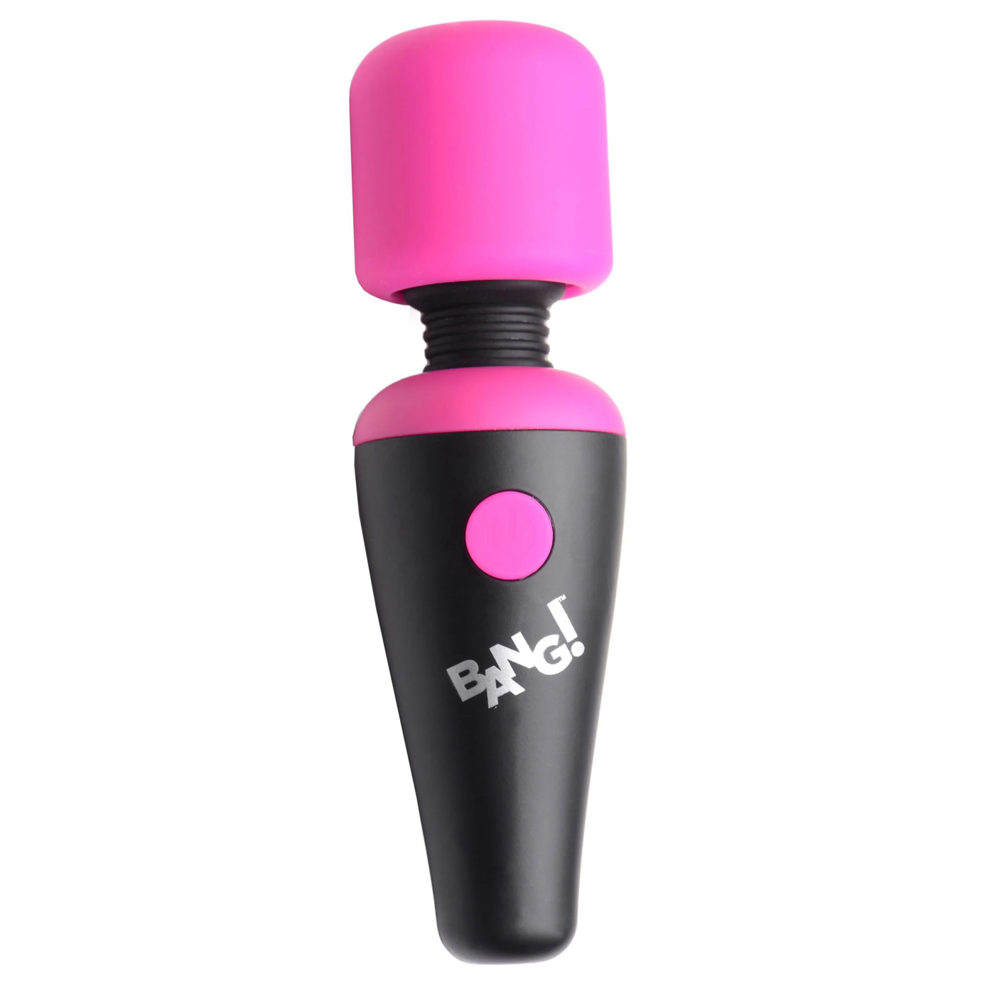 Bang! 10X Vibrating Mini Silicone Wand - мини-вибромассажер для клитора, 11х3 см (розовый)
