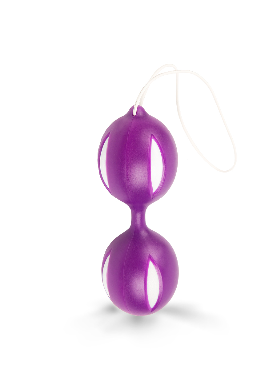 Браззерс - интимные шарики с петелькой, 10.5х4 см (фиолетовые) от ero-shop