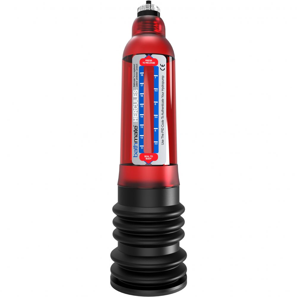 Гидропомпа для увеличения члена Bathmate Hercules (красный) от ero-shop