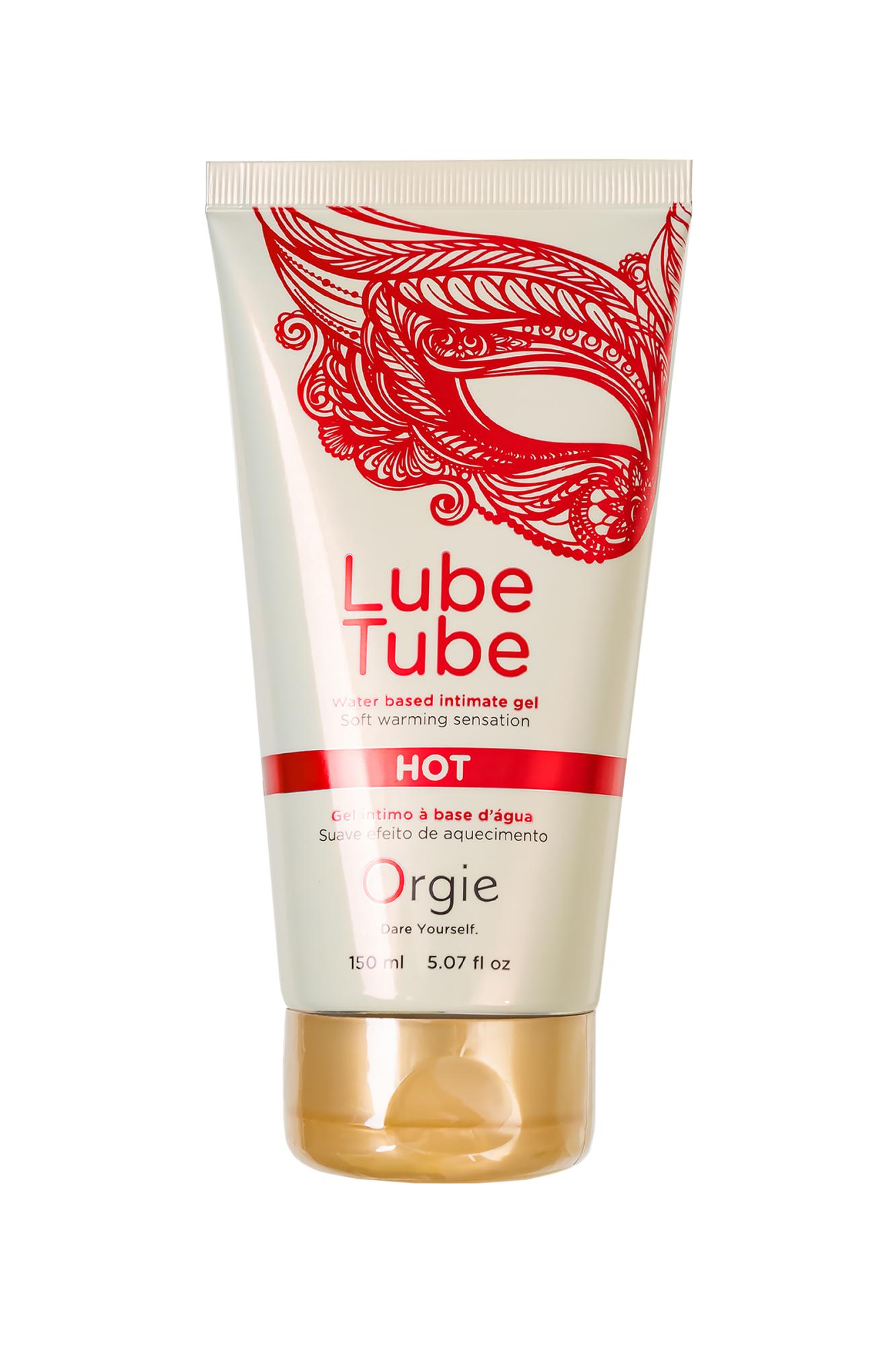 Orgie Lube Tube Hot - Интимный гель с разогревающим эффектом, 150 мл - фото 1