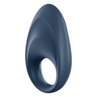 Satisfyer Mighty One - Эрекционное кольцо смарт, 9х4.9 см (синий)