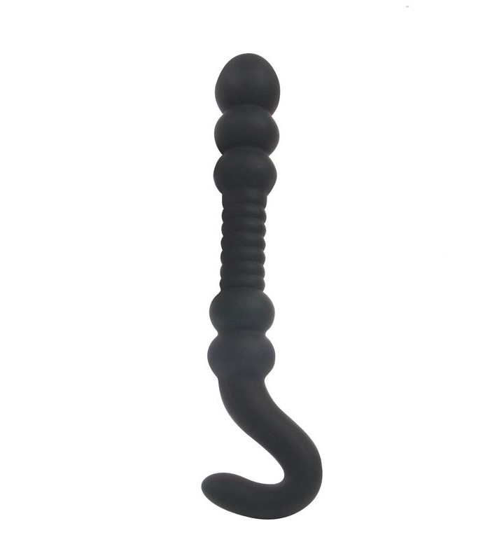 Стимулятор анальный от Sex Expert, 25 см (черный) - фото 1