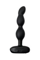 Lovense Ridge - анальный вибростимулятор с вращением, 17.2х3.4 см (чёрный)