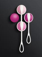 Gvibe Geisha balls Mini - Интимные шарики для начинающих, 14 см (розовый)