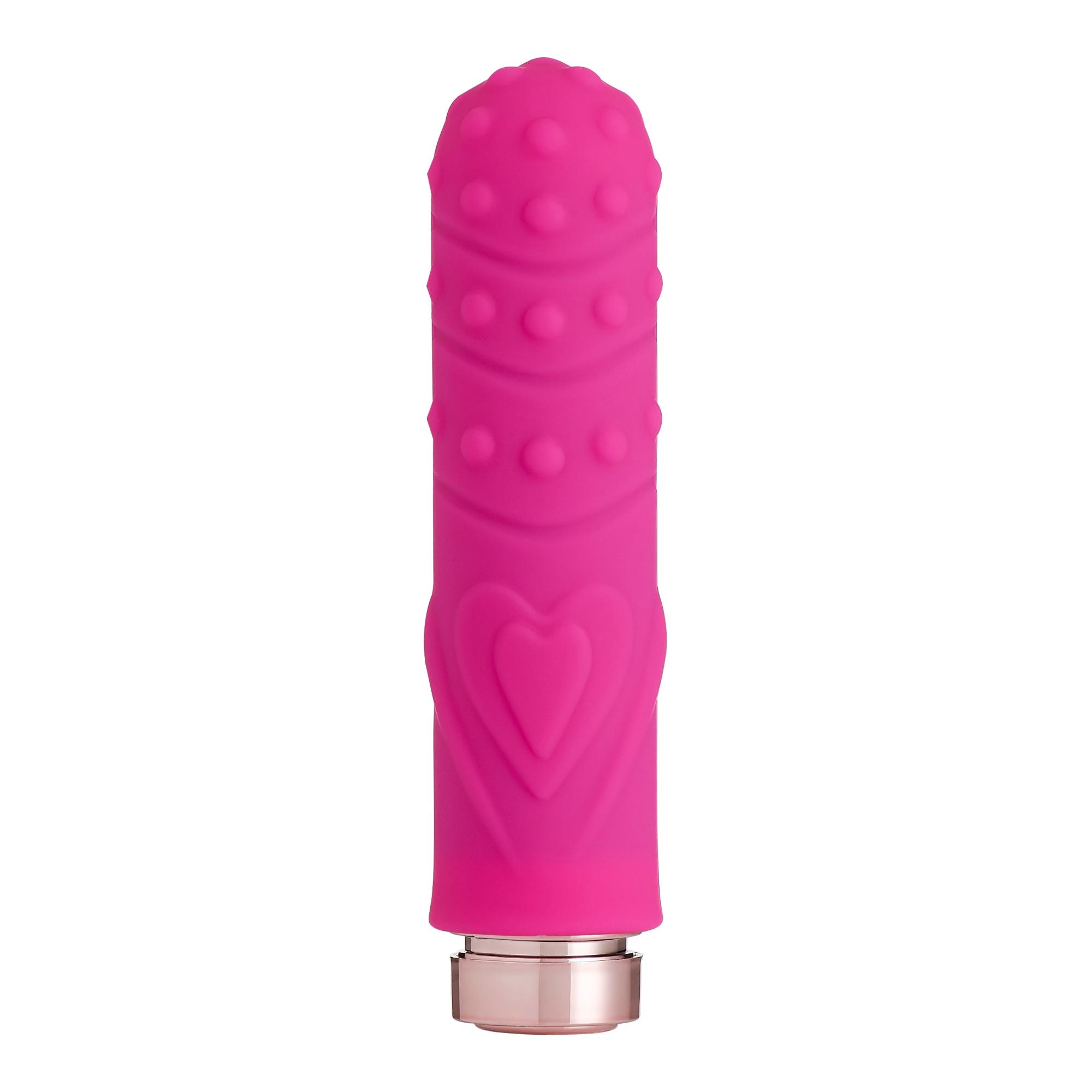 Минивибратор So Divine Je T'Aime Silky Touch Vibrator, розовый - фото 1