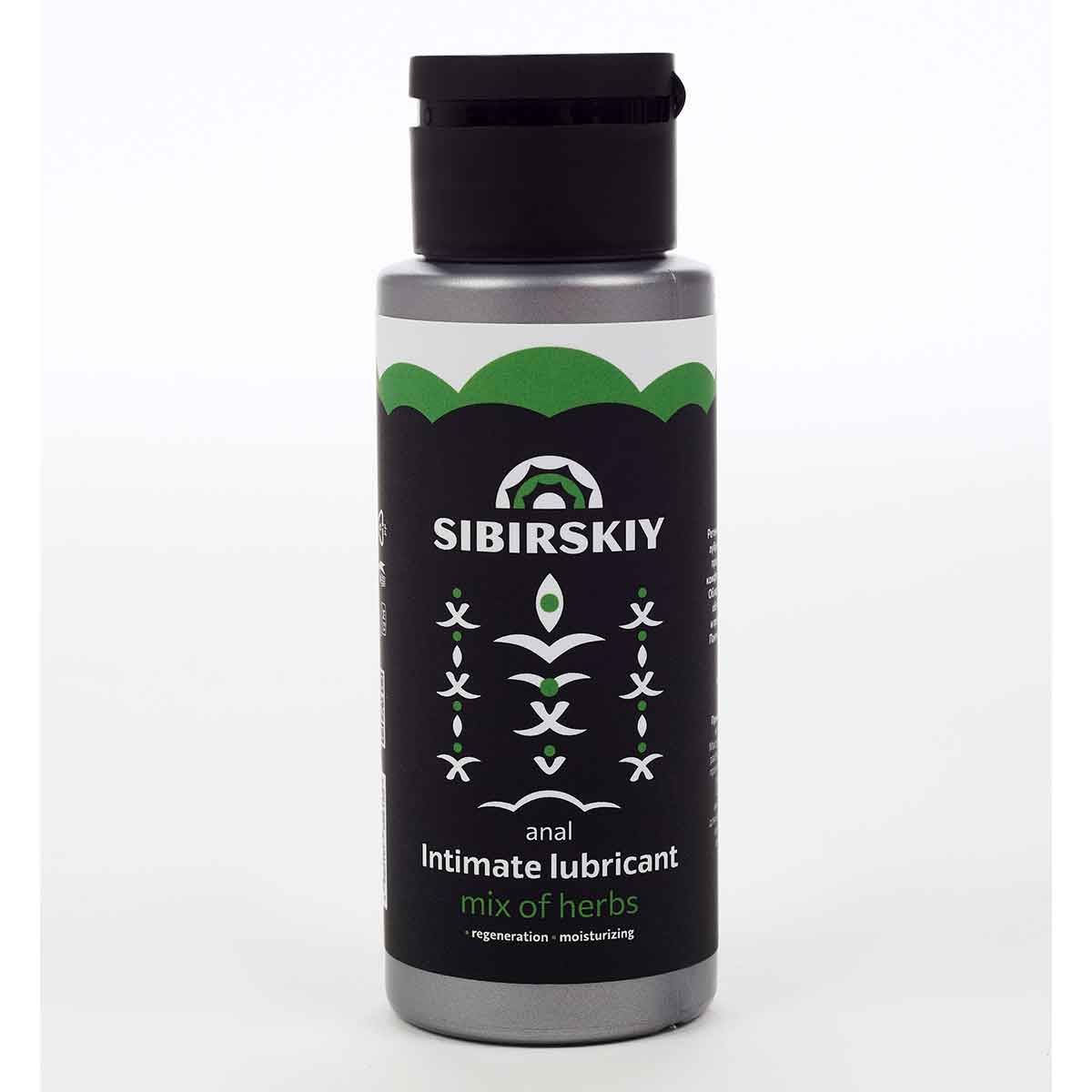 SIBIRSKIY - Регенерирующий интимный анальный лубрикант с ароматом луговых трав, 100 мл