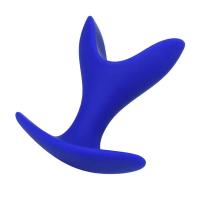 Toyfa ToDo Bloom - расширяющая анальная пробка, 8.5х4.5 см (синий)