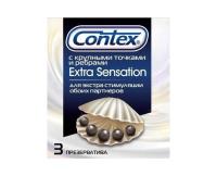 Contex - Extra Sensation - Презервативы с рельефом (3шт)