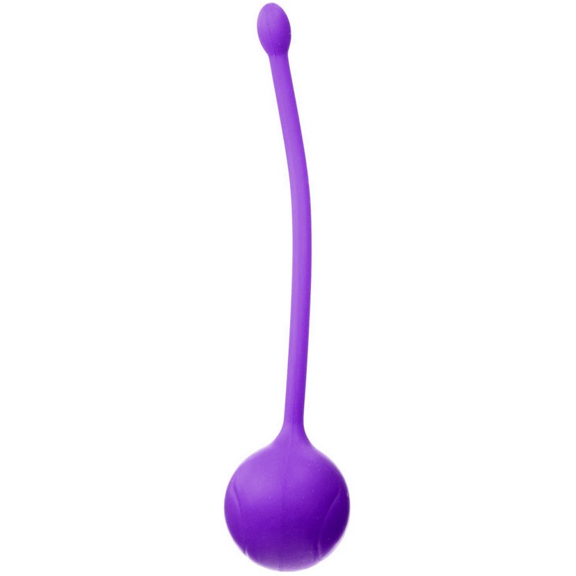 Erokay - Вагинальный шарик с металлической сердцевиной, 3 см (фиолетовый)
