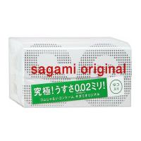 Sagami Original 002 презервативы полиуретановые 12шт. + Гель-лубрикант Wettrust 2мл (2шт)
