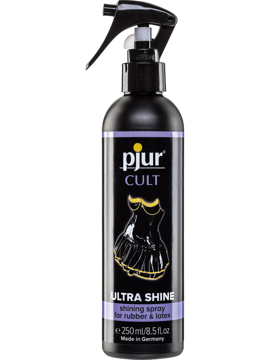 PJUR CULT ULTRA SHINE - Спрей для блеска латексной одежды, 250 мл