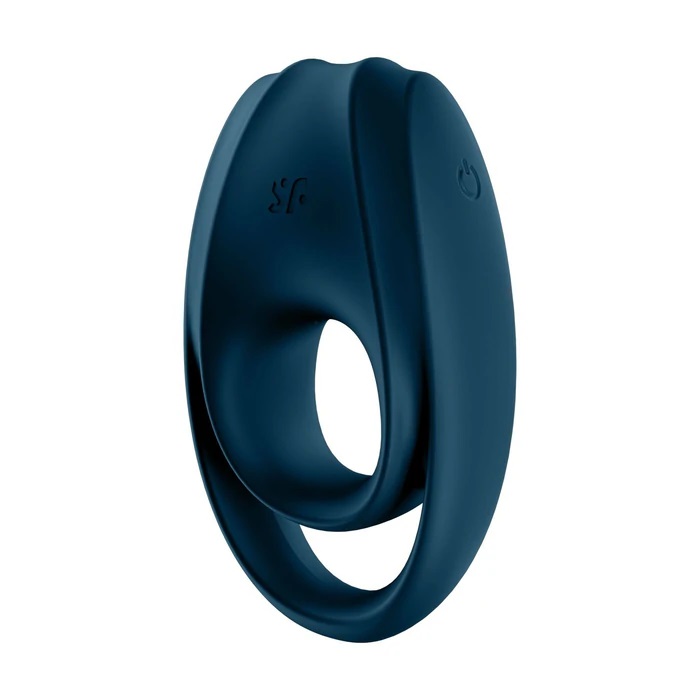 Satisfyer Incredible Duo - Эрекционное кольцо с вибрацией, 4х2.5 см