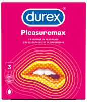 Durex - Pleasuremax - Презервативы с пупырышками (3шт)