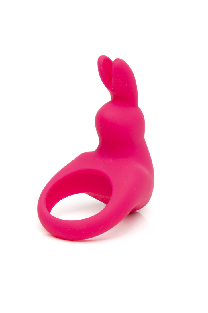 Happy Rabbit - Виброкольцо (розовый)