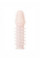 Thrilling Silicone Penis Extension - Стимулирующая насадка на пенис закрытого типа, 13,5 см (телесный)