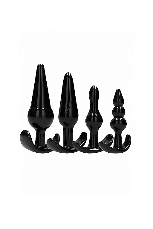 Sono No. 80 4-Piece Butt Plug Set набор из четырех анальных стимуляторов для ношения