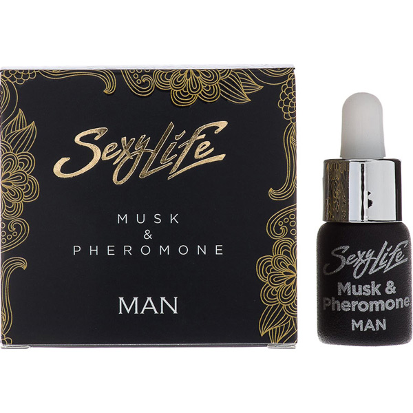 Sexy Life Musk & Pheromone man - Концентрированный спрей для мужчин, 5 мл