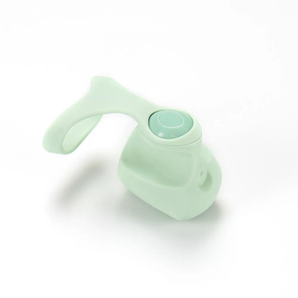 Dame Fin Finger - Маленький вибратор на палец, 7,0 см (зелёный) - фото 1