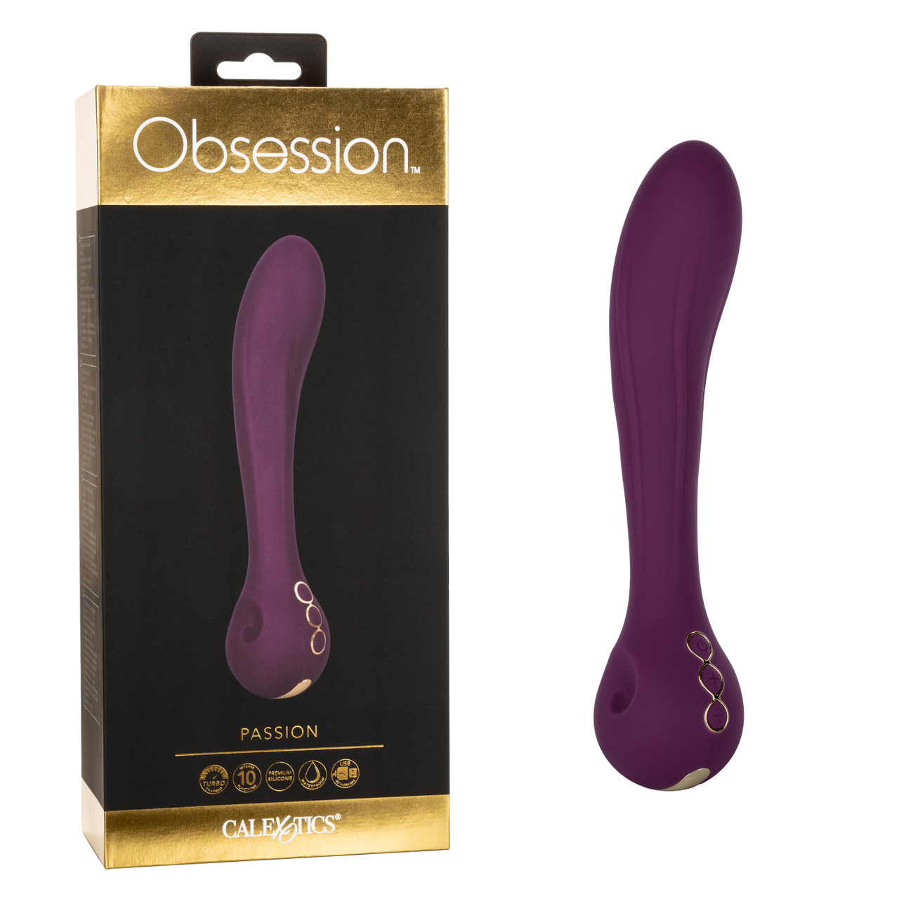 OBSESSION PASSION - Вибромассажер, 21,5 см (фиолетовый)