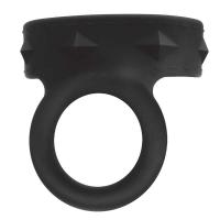 BlueLine - Двойное силиконовое кольцо для эрекции (черный)