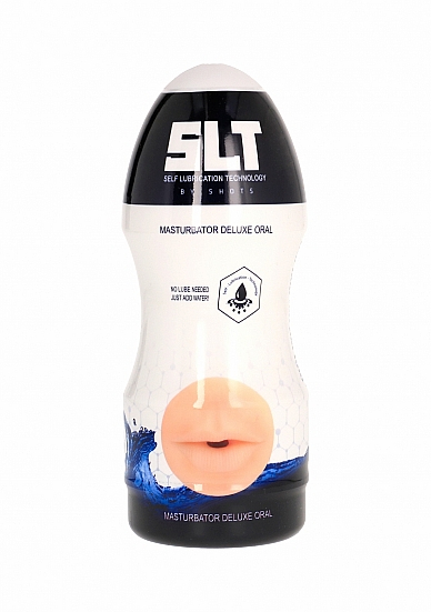 Мастурбатор-ротик с эффектом смазки Deluxe Oral Flesh - Shotsmedia, 15.6х6.5 см от ero-shop