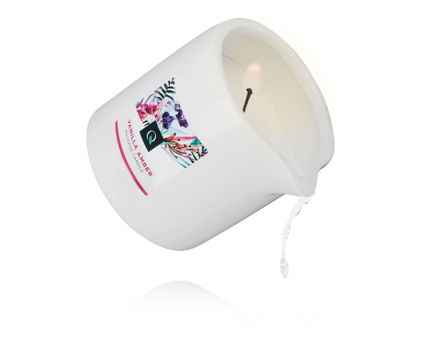 Exotiq Massage Candle Vanilla Amber - массажная свеча с ароматом ванили и амбры, 200 г от ero-shop