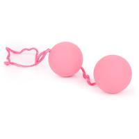 Gopaldas - Вагинальные шарики с петелькой, 3 см (розовый)