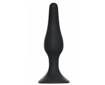 Анальная пробка Slim Anal Plug XL Black 15.5 см (чёрный) 