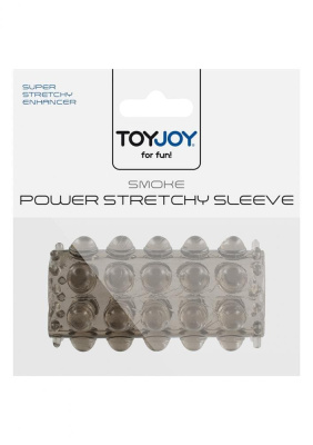 Насадка на пенис Power Stretchy ToyJoy, 6.5 см (прозрачный) 