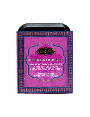 Kama Sutra Weekender Kit Raspberry Kiss - Романтический набор для свиданий с ароматом малины 