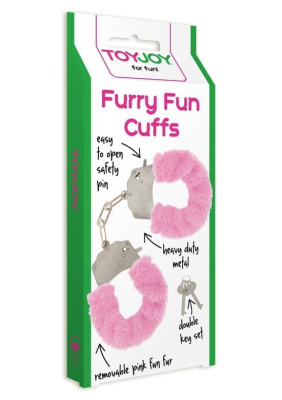 Наручники Furry Fun Cuffs (белый)