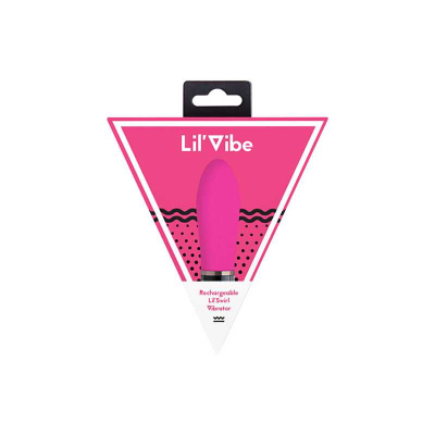 Lil'Vibe Lil'Swirl - миниатюрный вибромассажёр, 10х3 см (розовый) 