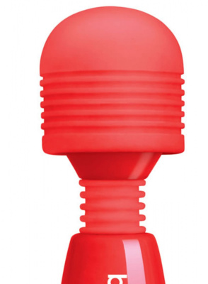 Bodywand Mini Massager Love Edition - Небольшой вибратор-микрофон, 10.2х2.5 см (красный) 