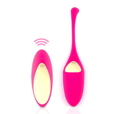 Rianne S Pulsy Playball - Силиконовое перезаряжаемое виброяйцо, 7 см (розовый)